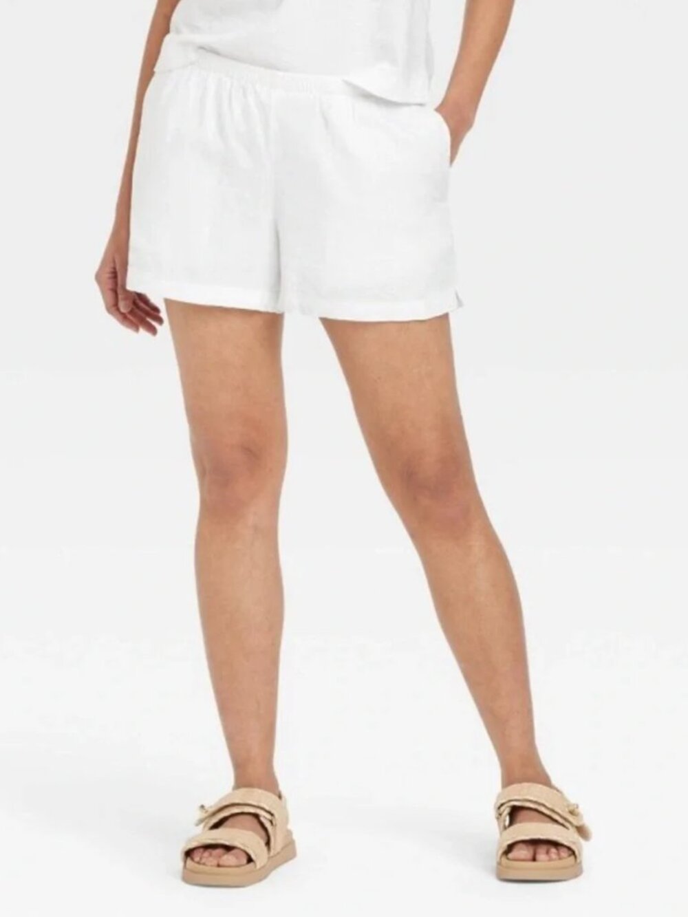 A New Day Linen Blend Shorts